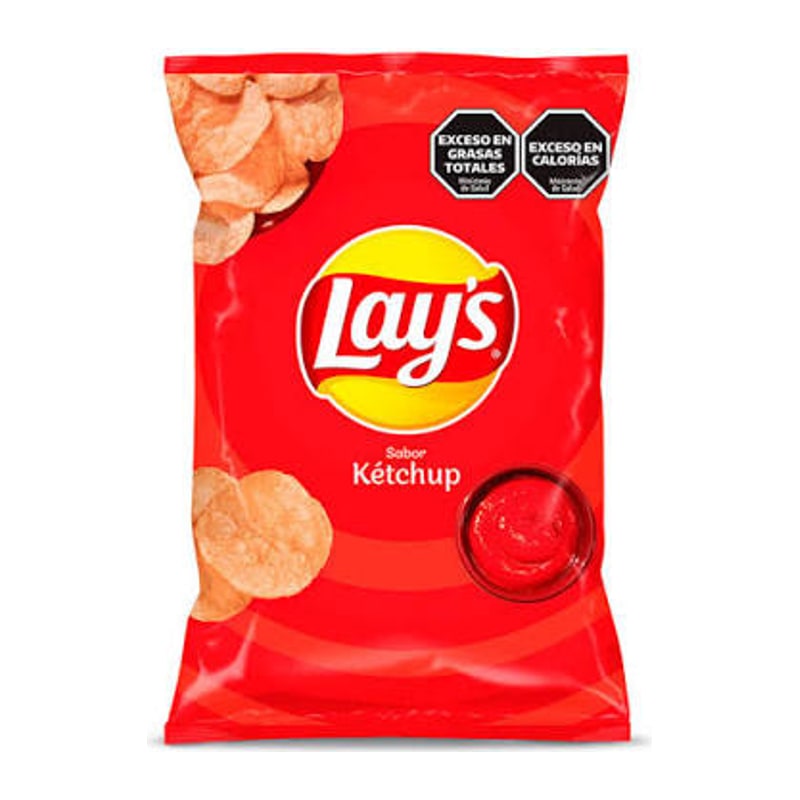 Papas Lays Ketchup 77gr
