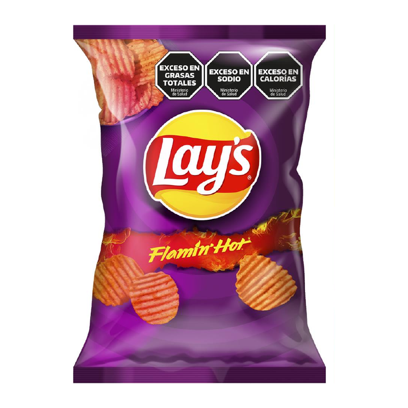 Snacks Lays Flamin Hot 70 Gr
