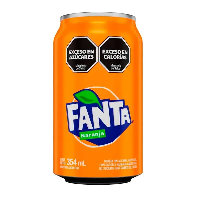 Gaseosa Fanta Lata 354cc