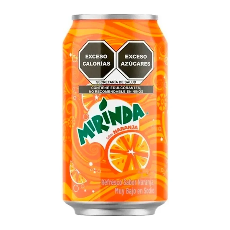 Gaseosa Mirinda Lata 354cc