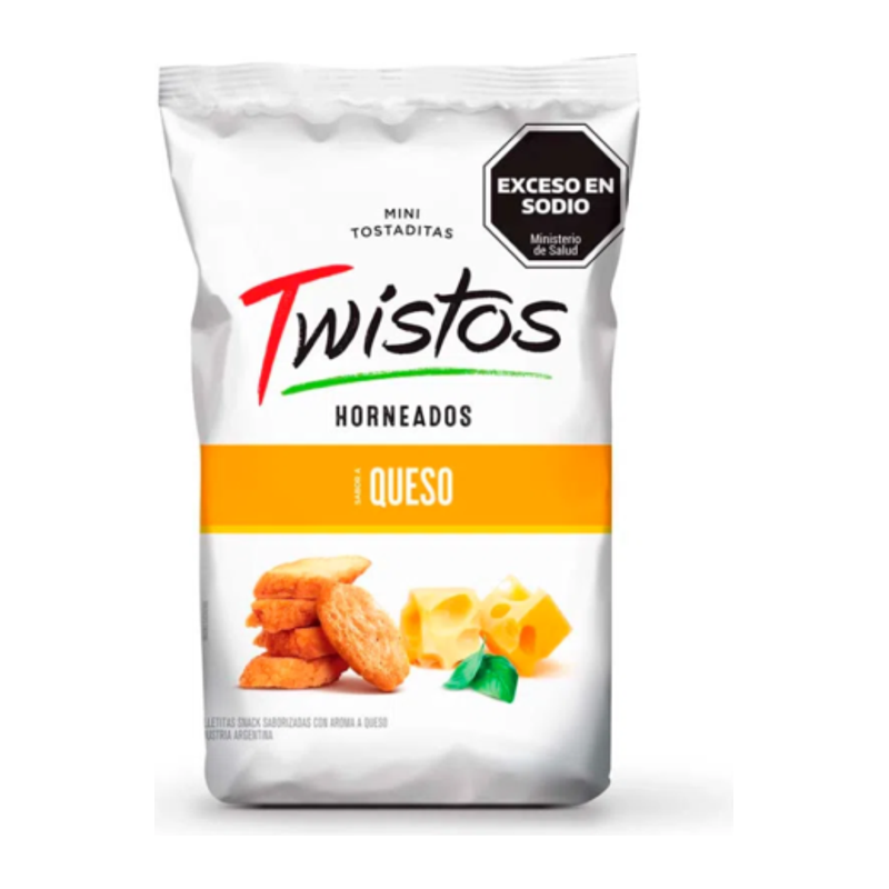 Snacks Twistos 40gr Mini Queso