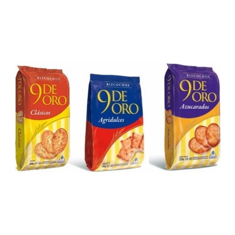 Galletitas 9 De Oro